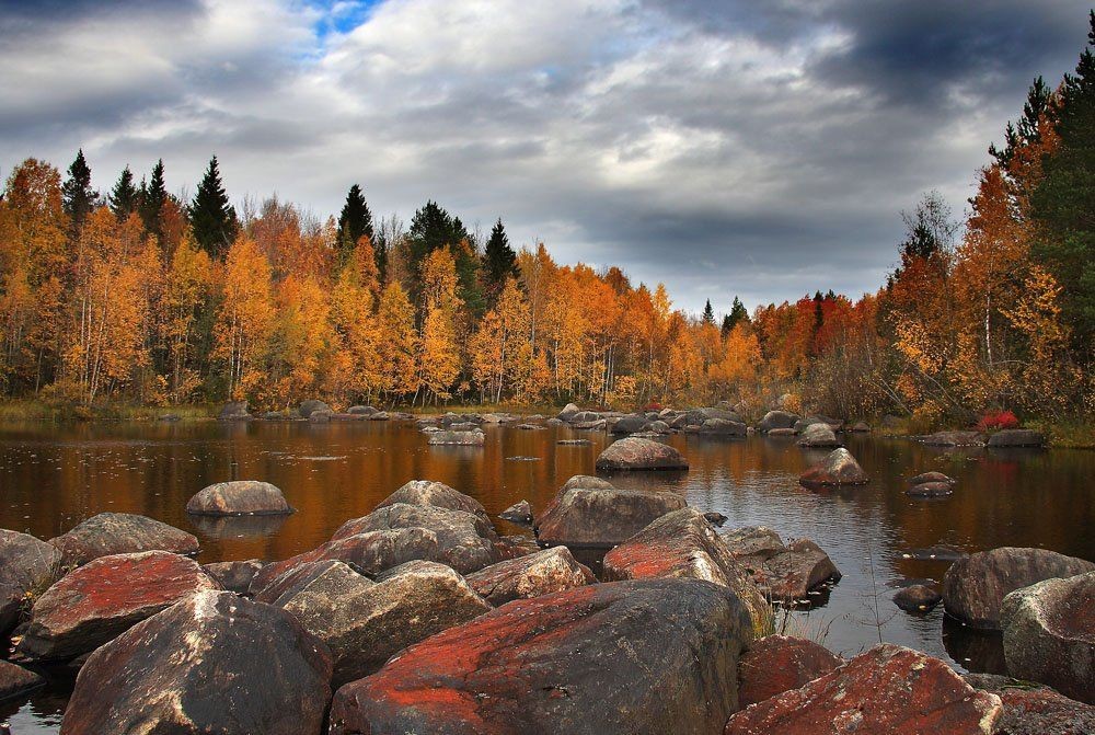 Отдых в Карелии осенью 